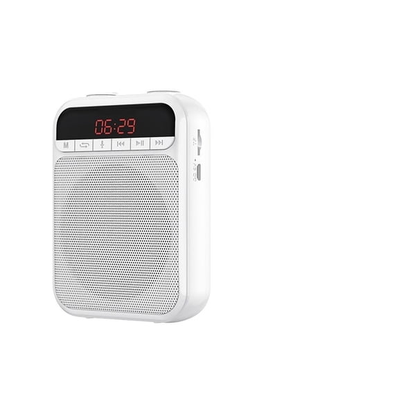 Wireless Megaphone Voice Amplifier Teacher Guide Microphone Speaker 5W Support Blue-tooth TF Card U Disk MP3 Player ,Easy to Operate