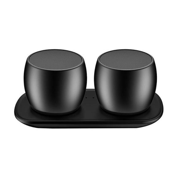 Wireless Metal Bluetooth Speaker Mini Stereo Speaker Twins Speaker Card Insert Subwoofer Computer Portable Speaker ,Media Combo