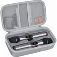 thumbnail image 1 of Wireless Microphone Case Compatible with JBL Wireless Two Microphone System, Handheld Storage Box for Singing or Karaoke-Lighting Grey (Box Only), 1 of 1