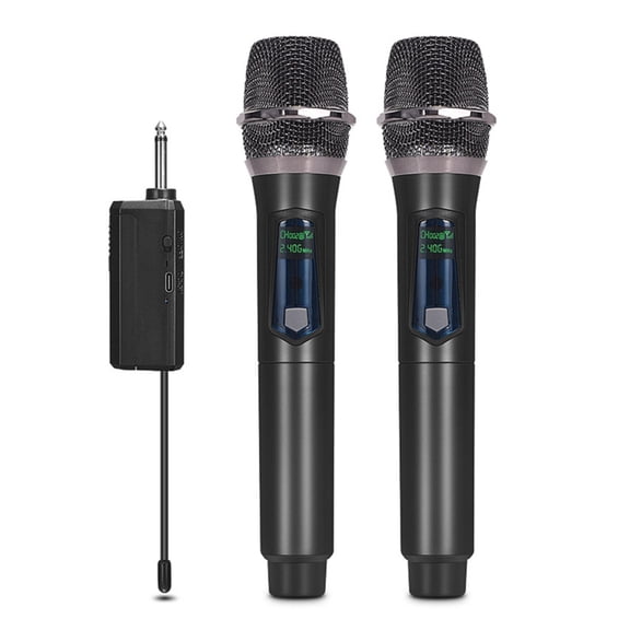 Wireless Microphone Handheld Professional Microphone Suitable for Singing, Party, Performance, Meeting Room, Home