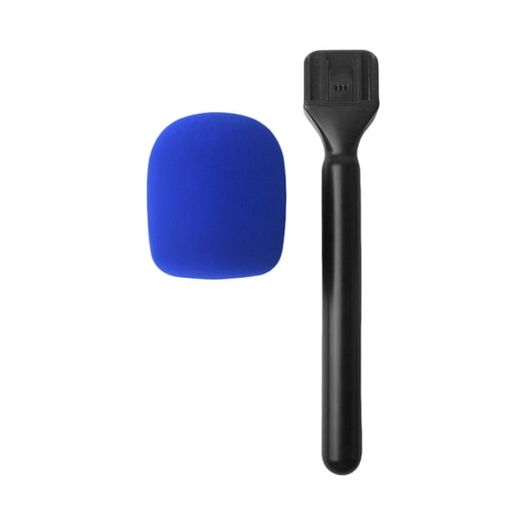 Wireless Microphone Handle for Wireless Microphone for Vlog Interviewing Podcast Handheld Microphone Adapter