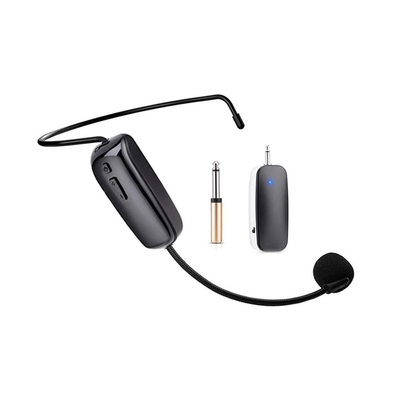 Wireless Microphone Headset Handheld Loudspeaker Set Handsfree Megaphone Voice Amplifier Teacher Microphones ,Powerful Sound