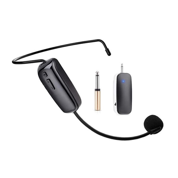 Wireless Microphone Headset UHF Handheld Loudspeaker Set For Voice Amplifier/high-power Speaker/ Mixer/karaoke ,Easy to Operate