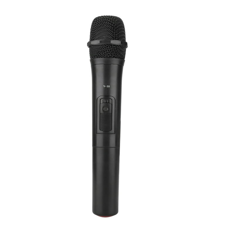 Universal - Microphone portable Bluetooth Karaoké Microphone professionnel  sans fil Home KTV Microphone portable Chant magnétoscope iPad