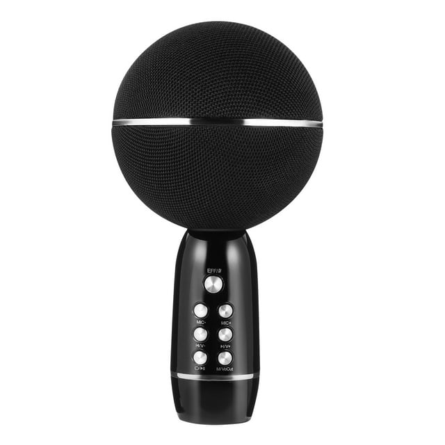 Wireless Microphone Rechargeable TF USB Drive Karaoke Voice Changer