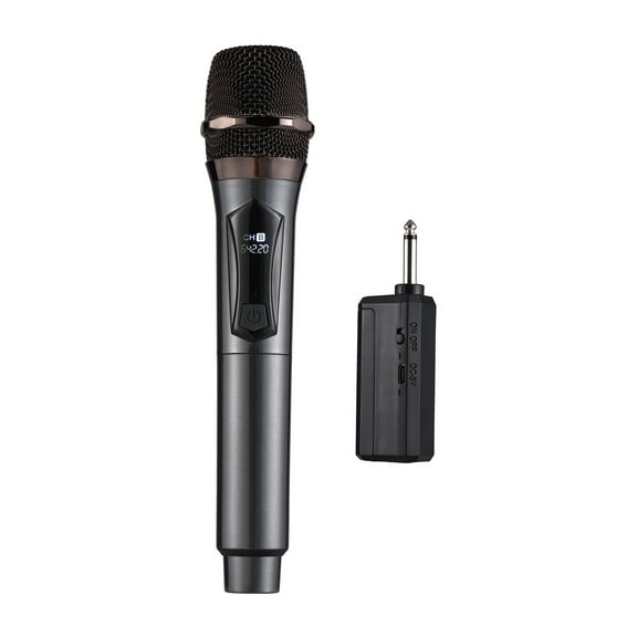 Wireless Microphone System,Mic Church Speech Receiver Amplifiers With Handheld Party Compatible