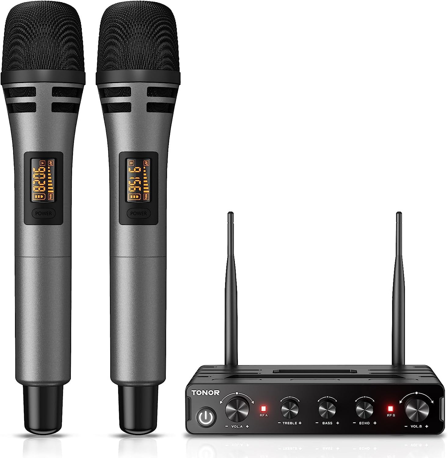 Wireless Microphone Systems, TONOR Professional Dual UHF Cordless