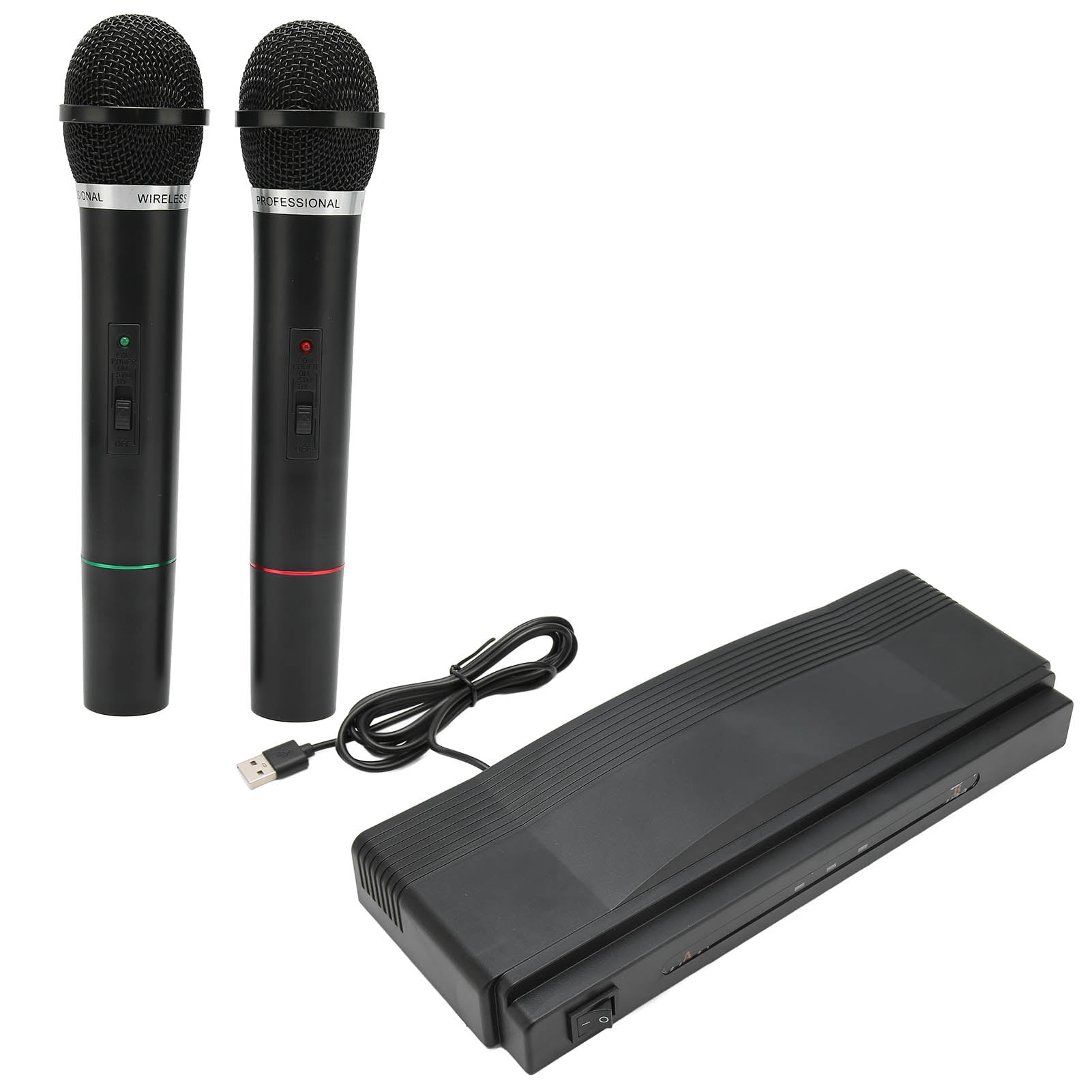 Wireless Microphone, VHF 1 For 2 HiFi Sound Interference Dynamic