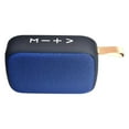 thumbnail image 1 of Wireless Mini Bluetooth Speaker with Lanyard, Portable Outdoor Waterproof U Disk & Card Playback, Clear Sound, Compact Design Blue, 1 of 8