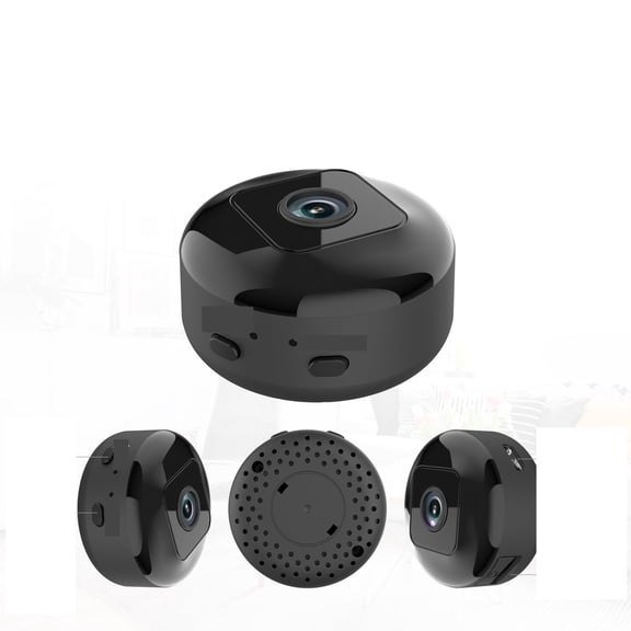 Wireless Mini Camera with Magnetic Base, Indoor Night Vision, Motion Detection, Wide-Angle Lens, APP Control for Home Pet Monitoring, Cloud/SD Storage, Portable WiFi Cam