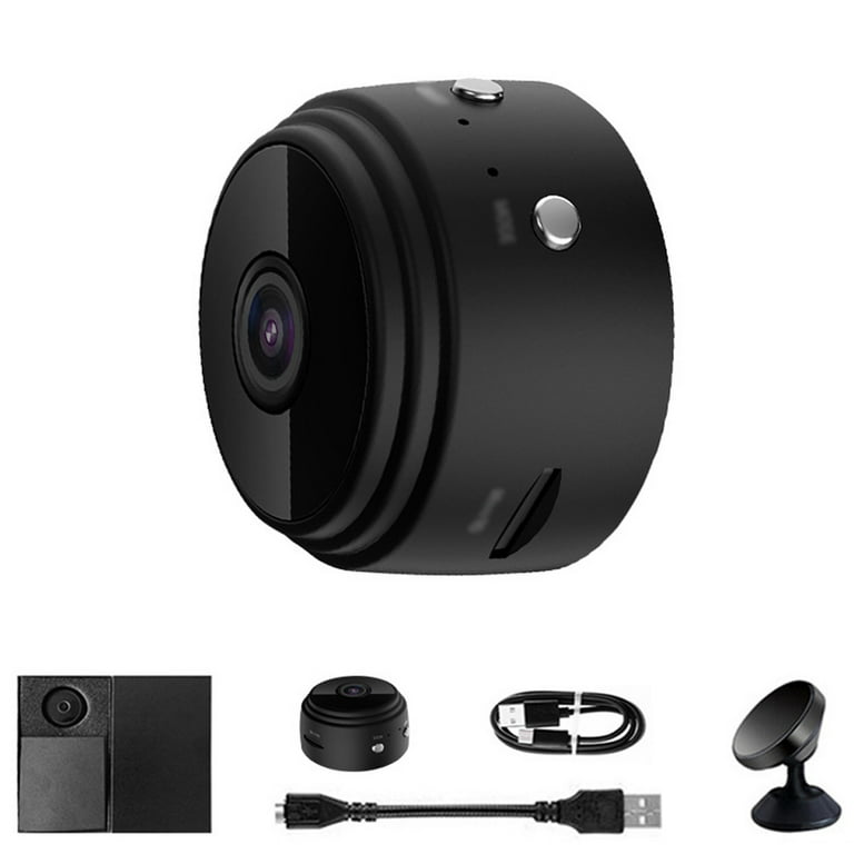 Wireless Mini Camera, Wifi Wireless Camera 1080p Small Home Security Cameras  With 32g Sd Card, For Car Home Outdoor Security