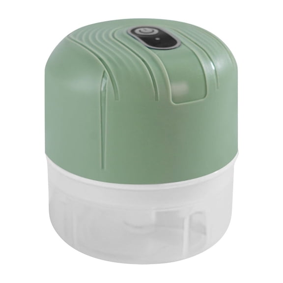 Wireless Mini Food Chopper, Wenini Rechargeable Electric Garlic Masher 20W Stainless Steel Blade, Portable Kitchen Meat Grinder for Baby Food Chili Ginger with USB Charging, Green
