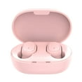 thumbnail image 1 of Wireless Mini Headset Bluetooth 5.0 with CVC6.0 Noise Cancelling, Staron HiFi Stereo Sound In-Ear Earbuds for Sports, Portable Wireless Earphones with Charging Case for Gym Running Phone, Pink, 1 of 4