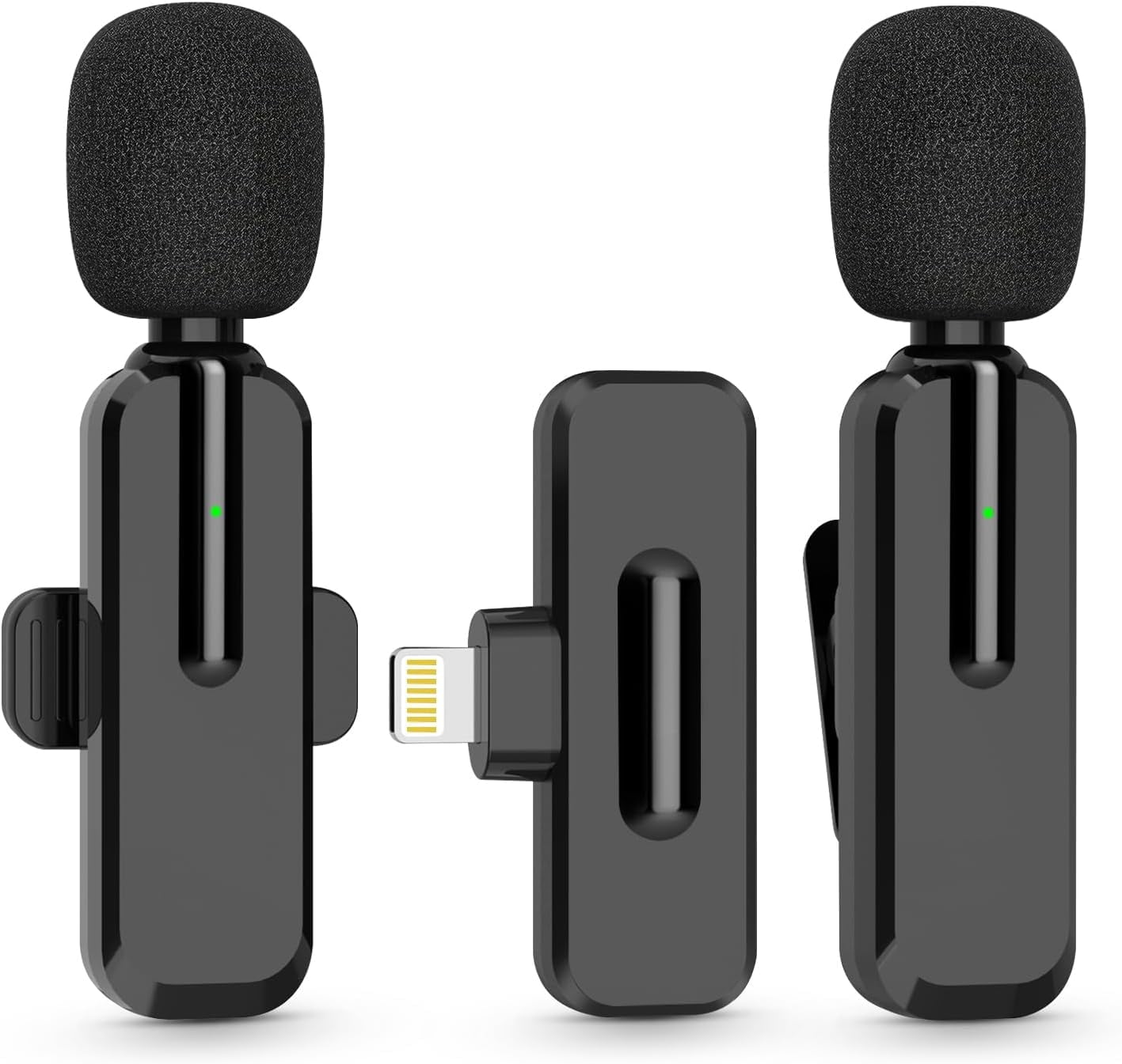 Microphone Module Iphone Wireless Mini Microphone for iPhone iPad - Bluetooth Lapel Phone Mic ...