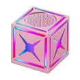 thumbnail image 1 of TOP! Wireless Mini Outdoor Speaker with RGB Colorful Light Woofer Stereo Portable Subwoofer Atmosphere BT Sound Box Pink, 1 of 4
