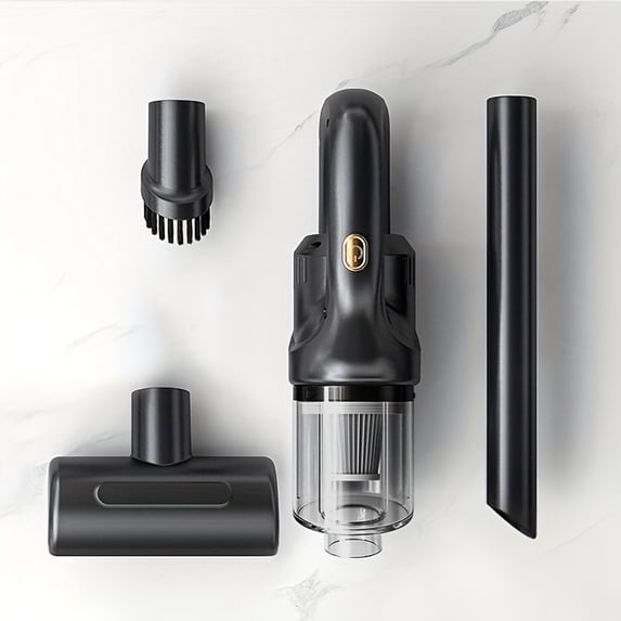 Wireless Mini Rod Car Vacuum Cleaner - USB Rechargeable, Handheld Vacuum Cleaner, Powerful Motor 38000R/Min, Cleaning Edges, Suitable For Car, Computer Cleaning, Home Flooring, Suitable For Birthday