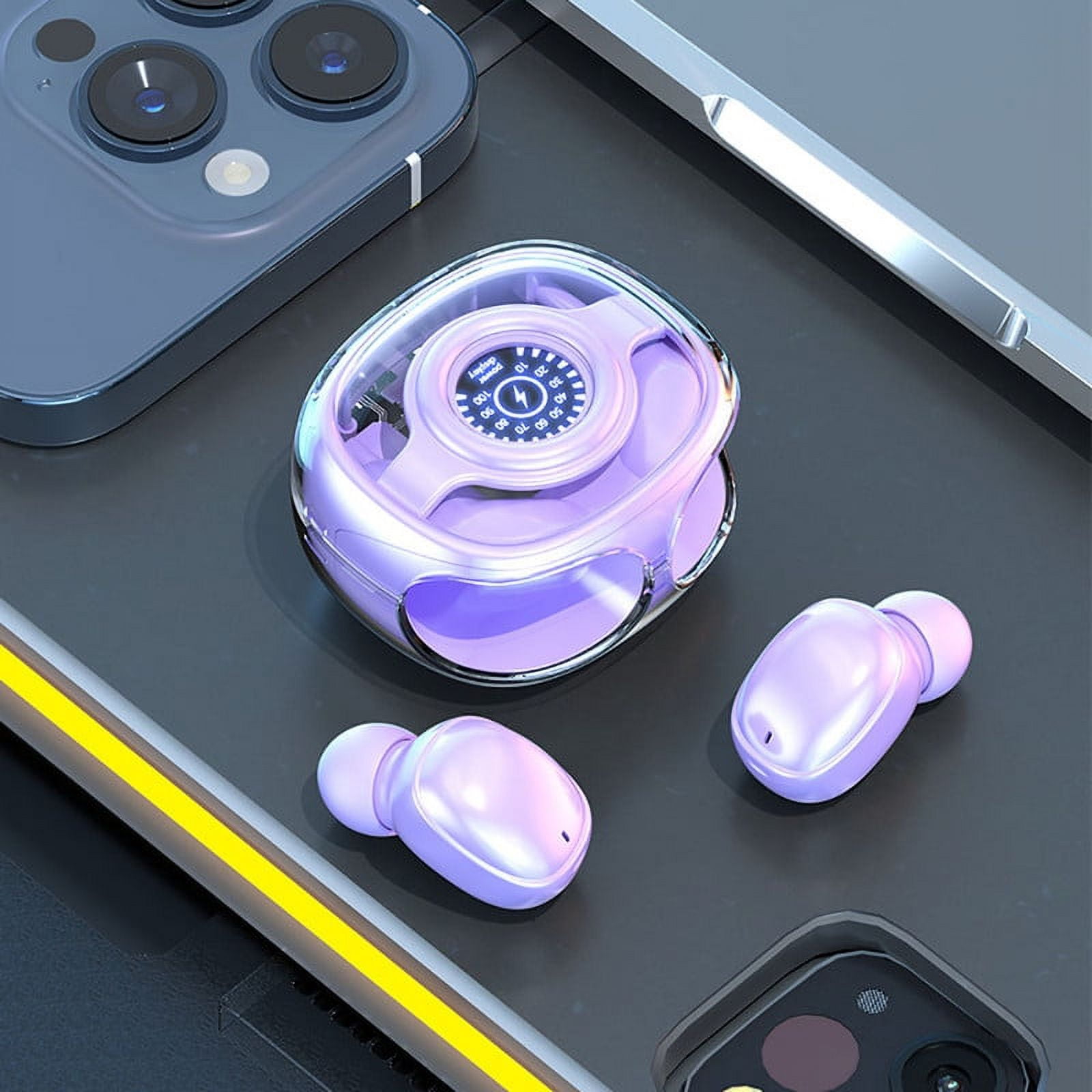 Wireless Mini Small Earbuds Invisible Hidden Headphones For Work Bluetooth Tiny Earbuds for Small Ears Discreet Bluetooth Ear Buds Earphones Invisible Earbuds For Small Ear Canals Walmart
