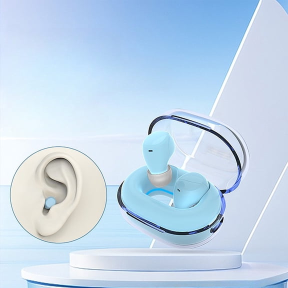 Wireless Mini Spacecraft Low Delay Noise Reduction Bluetooth Earphones,Intelligent Digital Display Bluetooth Earbuds With Low Latency