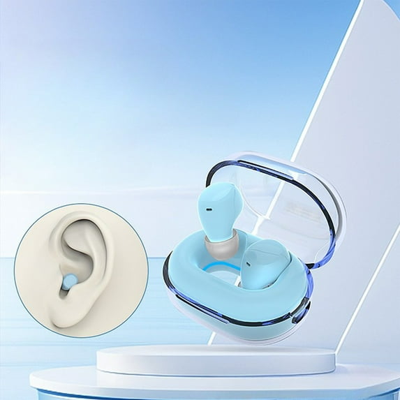 Wireless Mini Spacecraft Low Delay Noise Reduction Bluetooth Earphones,Intelligent Digital Display Bluetooth Earbuds With Low Latency