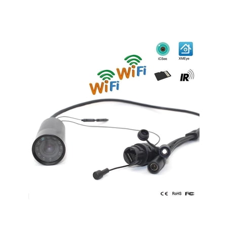 Wireless Mini WiFi Camera 3.6MM HD P2P Onvif 1080P 940nm IR Night Vision Security IP Camera CCTV Motion Detection Cam XMEye View,iCSee,AST-30IP,No Power Supply