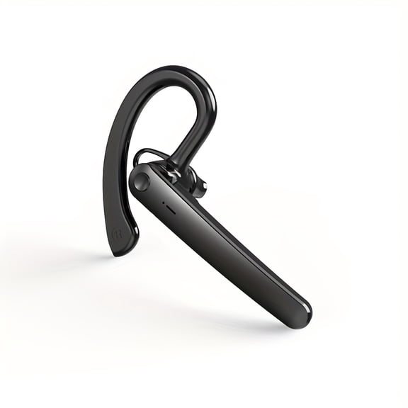 Wireless Monaural Business Headset, Model 2024 5.3 Headset with Microphone, Driver Headset, Business Headset, 120 Hours Standby Time, for Huawei Xiaomi Android IOS