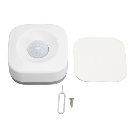 Wireless Motion Detector 110 Degree Wide Angle PIR Motion Sensor Alarm and Linked Smart Household Sensor Security System for Home Apartment and Office
