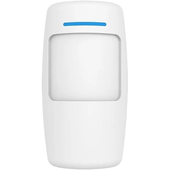 Wireless Motion Sensor for 433MHz Home Security Alarm, Smart PIR Detector, White