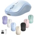Wireless Mouse, 2.4G + Bluetooth, Rechargeable Battery, 4Key, DPI 800