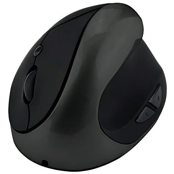 Wireless Mouse 2.4G Ergonomic Vertical Optical Mouse with Nano Receiver,4 Adjustable DPI 800/1200/ 1600/2400,Rechargeable Li-Battery,6 Buttons for Computer,Notebook, PC, Laptop, MacBook