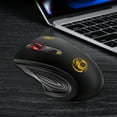thumbnail image 1 of Wireless Mouse, 2.4G Silent Mouse, Cordless Mouse for Laptop, Pc, Desktop, Notebook, 1600DPI, Battery Operated, Compatible with XP, Windows Macbook,Gifts for Men Women(Black), 1 of 6