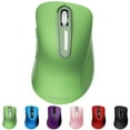thumbnail image 1 of Wireless Mouse, 2.4GHz with USB Receiver, 1200 DPI Optical Tracking, 5 Buttons,Ambidextrous PC/Mac/Laptop -Mint, 1 of 8