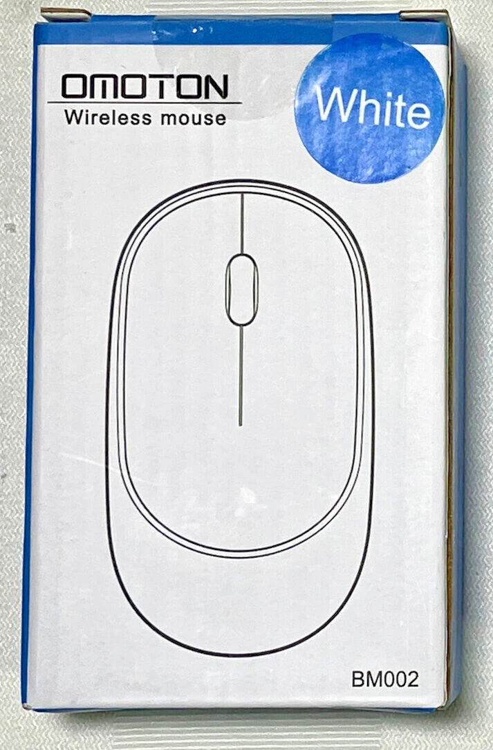 Wireless Mouse Bluetooth Slim Bm002 Omoton