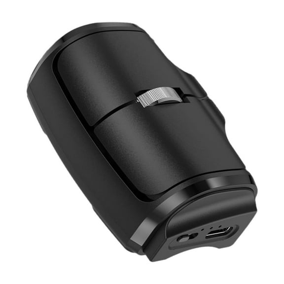 Wireless Mouse - Compact And Portable Ring Mouse With -Mode 2.4G+BT Mice Compatible With Multiple Systems Horizontal And Vertical Use Perfect For Laptop
