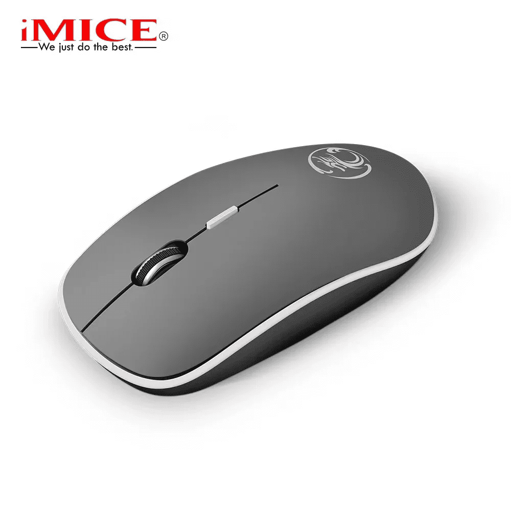 Wireless Mouse Computer Mouse 1600 DPI Ergonomic Mause Sound USB PC ...