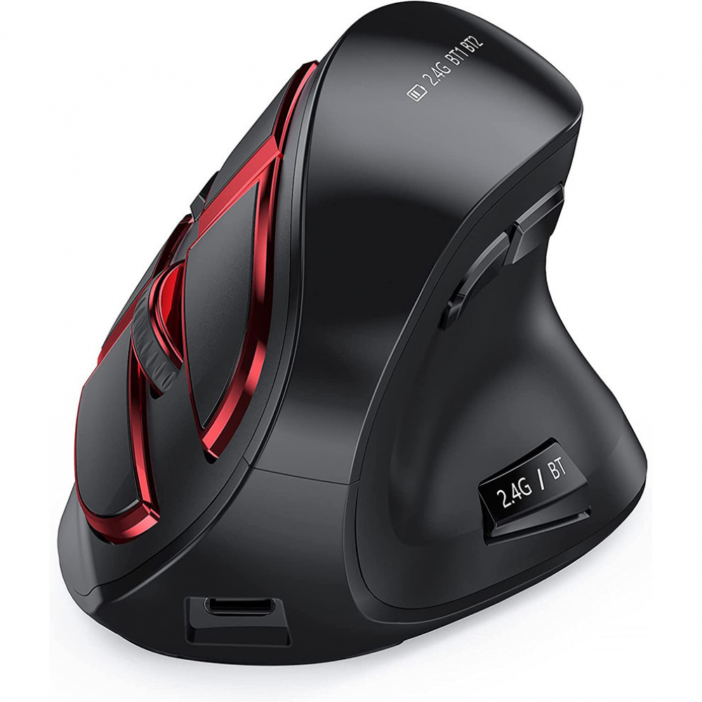 Wireless Mouse, Computer Mouse with Adjustable DPI, Broad Compatibility