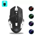 thumbnail image 1 of Wireless Mouse Gaming Computer Silent Rechargeable Bluetooth Mouse USB Mechanical E-Sports Backlight PC Gamer Mouse for Laptop, 1 of 7