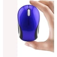 thumbnail image 1 of Wireless Mouse Mini Small Silent Cute Pocket Portable Compact Travel USB Tiny Optical Mice 3 Buttons 1000 DPI Cordless Mouse for PC Laptop Computer MacBook Kids Girl Boy Women Small Hands Gift(Blue), 1 of 4