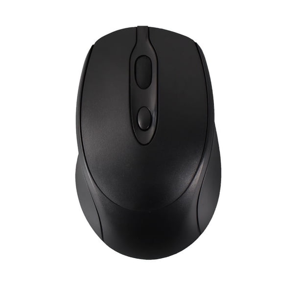 Wireless Mouse Rechargeable - Gamer Dual Modes BT5.2 & 2.4G USB, Mute Mice for Laptop, Pad, Tablet Black
