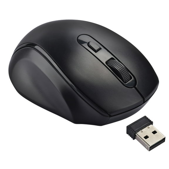 Wireless Mouse for Laptop, PC, Chromebook, Mac, MacBook, Silent Wireless Mouse with USB Nano Receiver, Side Button, Anti Slip Roller