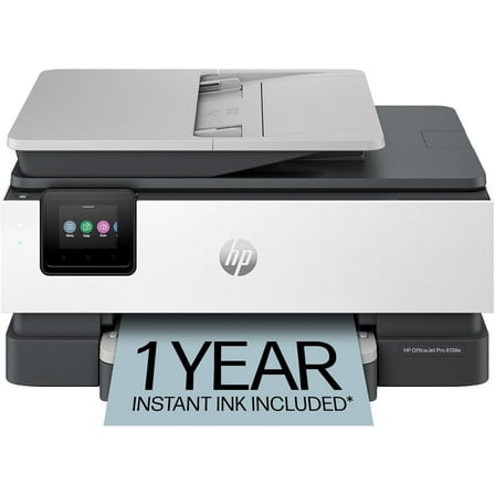 Wireless Multifunction Color Inkjet Printer Print, Scan, Copy, Fax, ADF, Duplex Printing Ideal for Home Offices