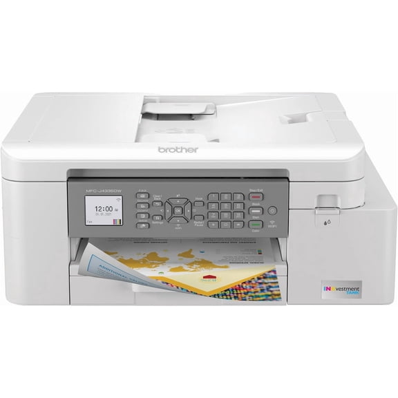 Wireless Multifunction Color Inkjet Printer with Double-sided Printing, Mobile and Cloud Printing