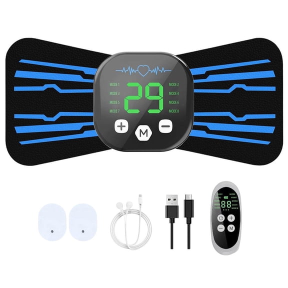 Wireless Muscle Stimulator Unit, the TENS Device has 10 Modes, 29 Gears, a Micro-current Device that Provides Muscle Comfort, Portable and Rechargeable