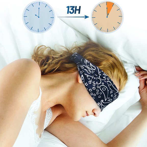 Wireless Music Headband: 5.0, 13Hr Playtime, Comfy Fabric, Perfect for Sleep Workouts