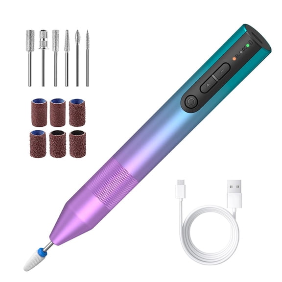 Wireless Nail Drill Machine, Professional Manicure Tools For Acrylic Nails, Gel Polish Remove, Electric Sander With Nail Drill Bits