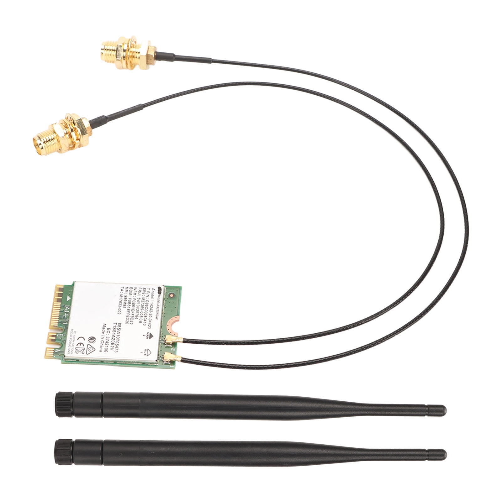 Wireless Network Card Gigabit Tri Band WiFi 6 Generation 802.11AX