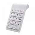thumbnail image 1 of Wireless Number Pads, Numeric Keypad Numpad 18 Keys Portable 2.4 GHz Financial Accounting Number Keyboard Extensions 10 Key for Laptop, PC, Desktop, Surface Pro, Notebook, 1 of 8