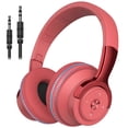 thumbnail image 1 of Cshidworld Wireless On-Ear Headphones, Upgraded Bass HiFi Stereo,70 Hrs Playtime Foldable Bluetooth Headphones, Noise Cancelling Over-Ear Headphones with Mic,Lightweight Headset for Computer Mobile, 1 of 8