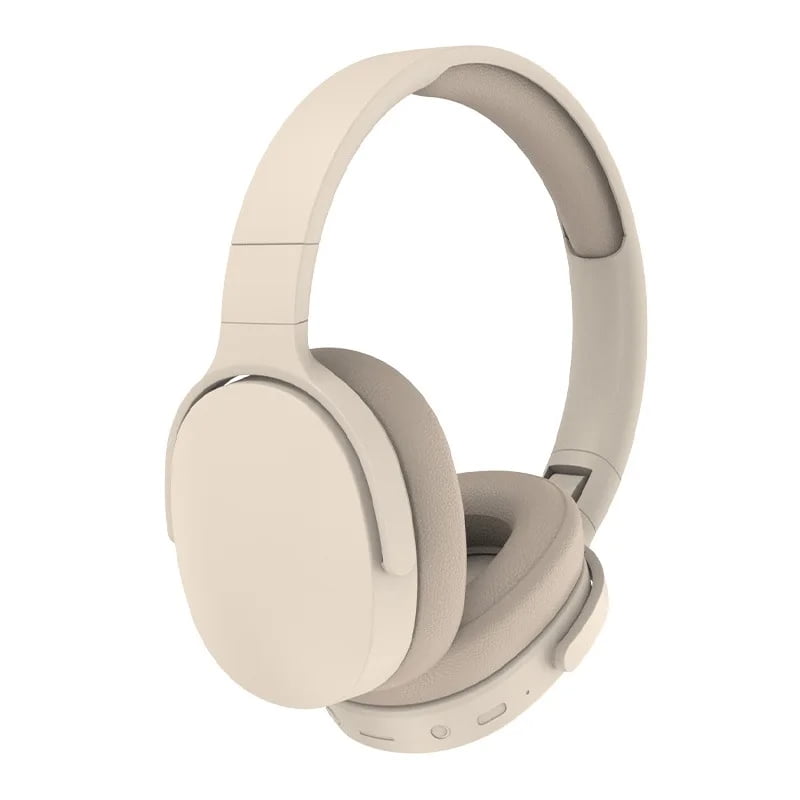 Wireless On-Ear Headphones, Upgraded Bass HiFi Stereo Wireless Headset, Foldable and Wireless Wired Mode, Soundproof On-Ear Headphones with Mic and Volume Control for PS5, PS4, PC, Switch, Mac-Gray
