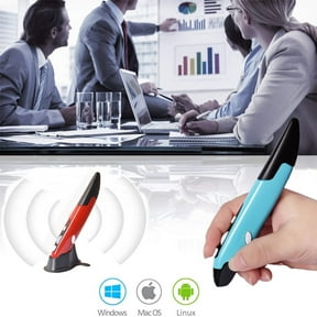 Wireless Optical Pocket Pen Mouse 2 4GHZ USB Wireless Optical Pen Mouse 800/1200/1600 DPI Adjustable Handwriting Mini Mice for PC Laptop Notebook Computer Mac