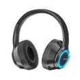 thumbnail image 1 of Wireless Over-Ear Bluetooth Headphones, Up to 50 Hours Battery, Lightweight and Travel Ready, Secure Fit, Sweat and Water Resistant, Microphone iPhone Android,Black, 1 of 7